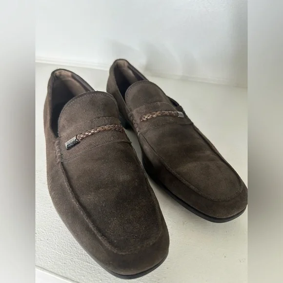 Tod’s Men’s Brown Classic Suede Loafers Size 10 – Made in Italy - Quiet Luxury - Picture 4 of 9